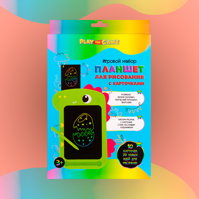 Игровой набор "Планшет для рисования с карточками", Play the Game, в ассортименте
