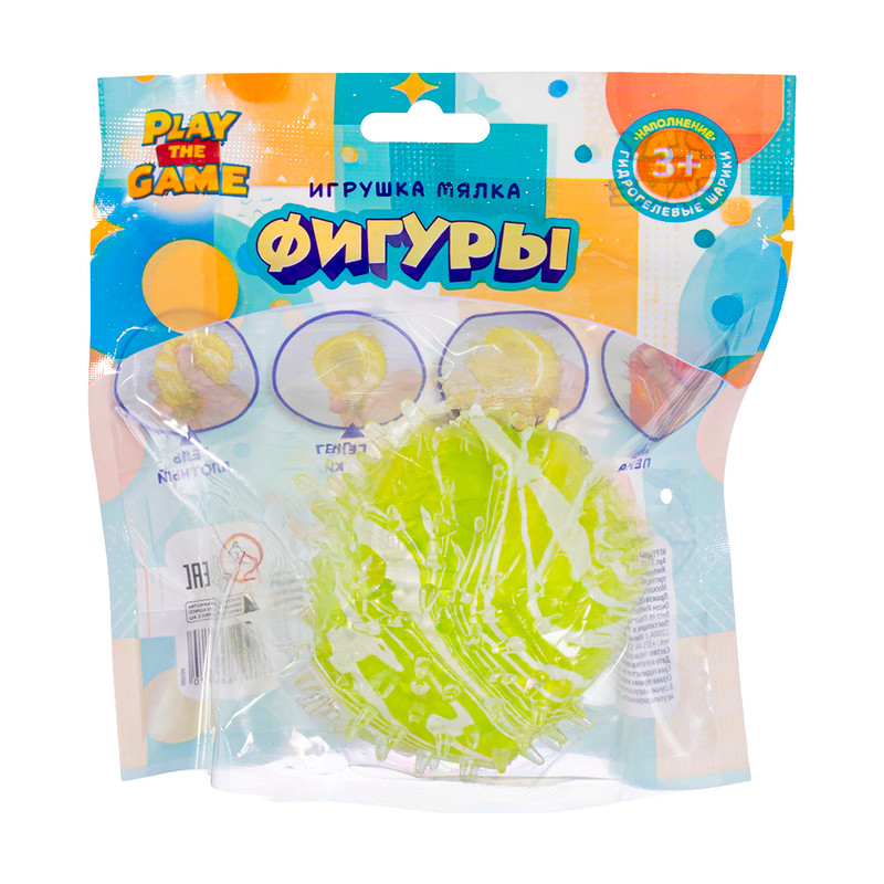 Игрушка мялка "Фигуры", в ассортименте