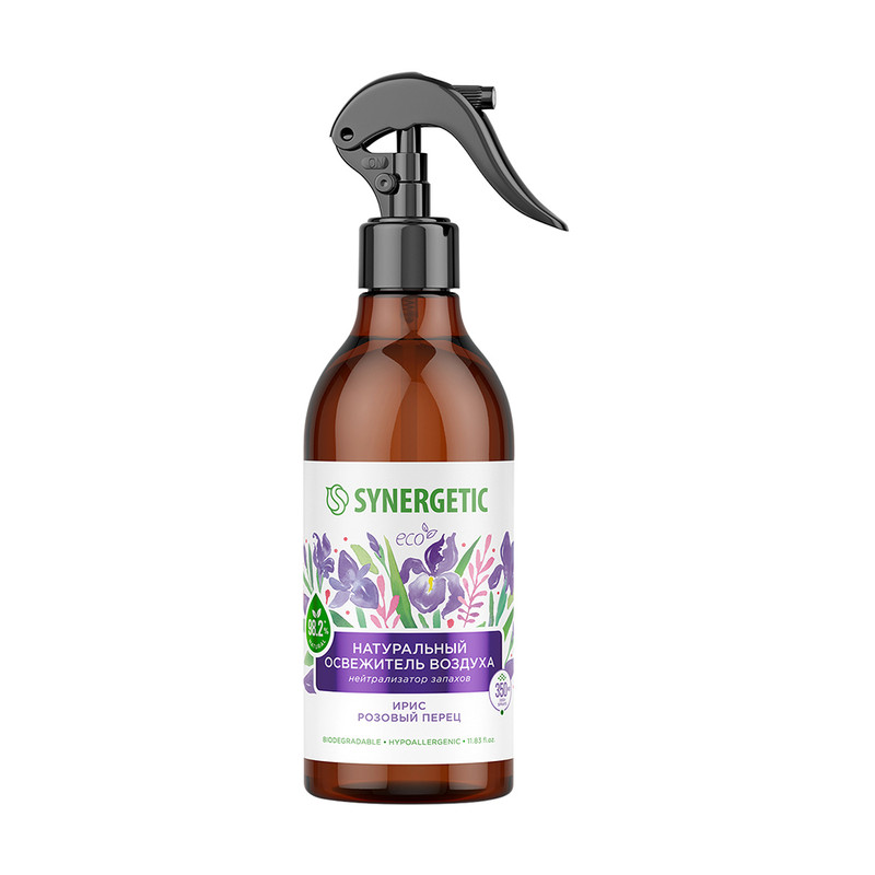Освежитель воздуха, SYNERGETIC, 350 мл, в ассортименте