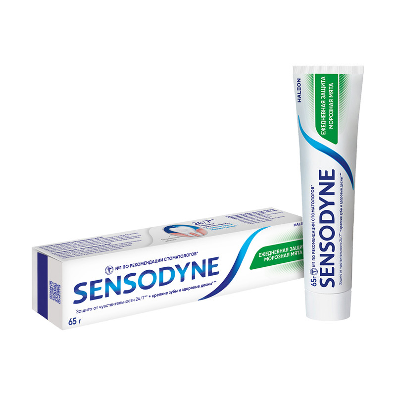 Зубная паста "Ежедневная защита", SENSODYNE, 65 г