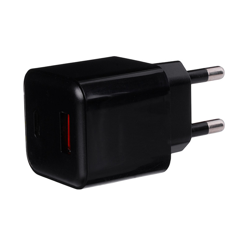 Сетевое зарядное устройство, FLARX, USB + Type-C, в ассортименте