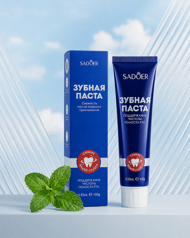 Зубная паста комплексная, SADOER, 100 г, в ассортименте