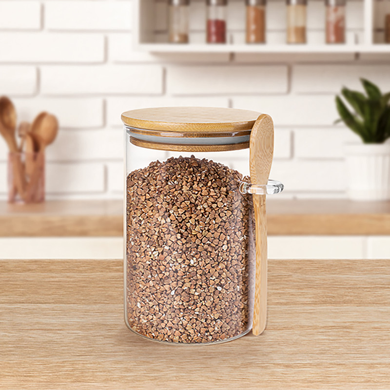 Банка с ложкой, O`Kitchen, 1 л