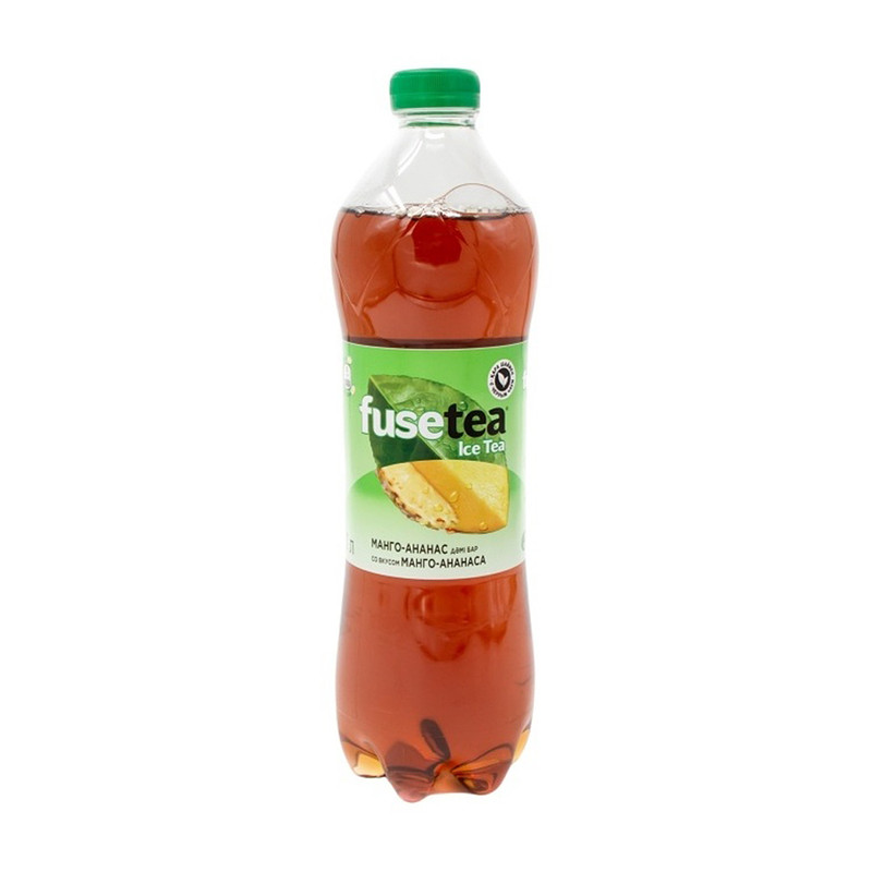 Холодный чай, Fusetea, чёрный, со вкусом лимона, 1 л